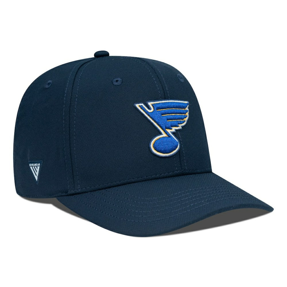 St. Louis Blues Levelwear Rise Flex Hat - Navy Hats