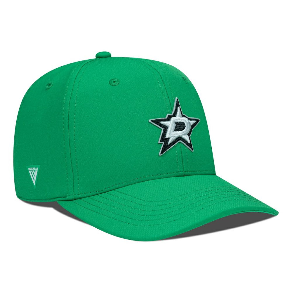 Dallas Stars Levelwear Rise Flex Hat - Kelly Green Hats