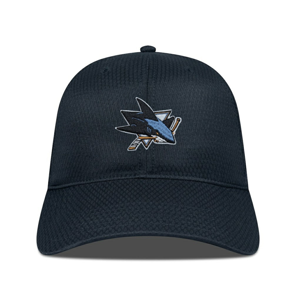 San Jose Sharks Levelwear Matrix Adjustable Hat - Black Hats