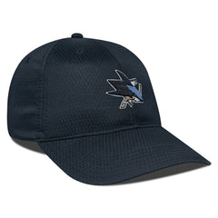 San Jose Sharks Levelwear Matrix Adjustable Hat - Black Hats