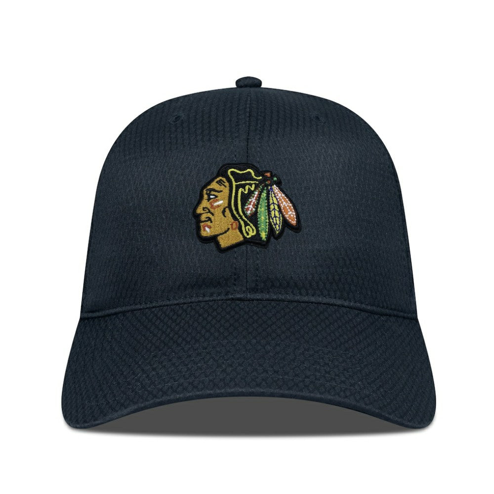 Chicago Blackhawks Levelwear Matrix Adjustable Hat - Black Hats