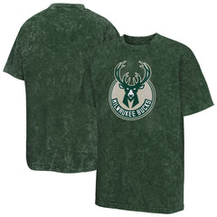 Milwaukee Bucks Youth Rugged Defense T-Shirt - Green for sale