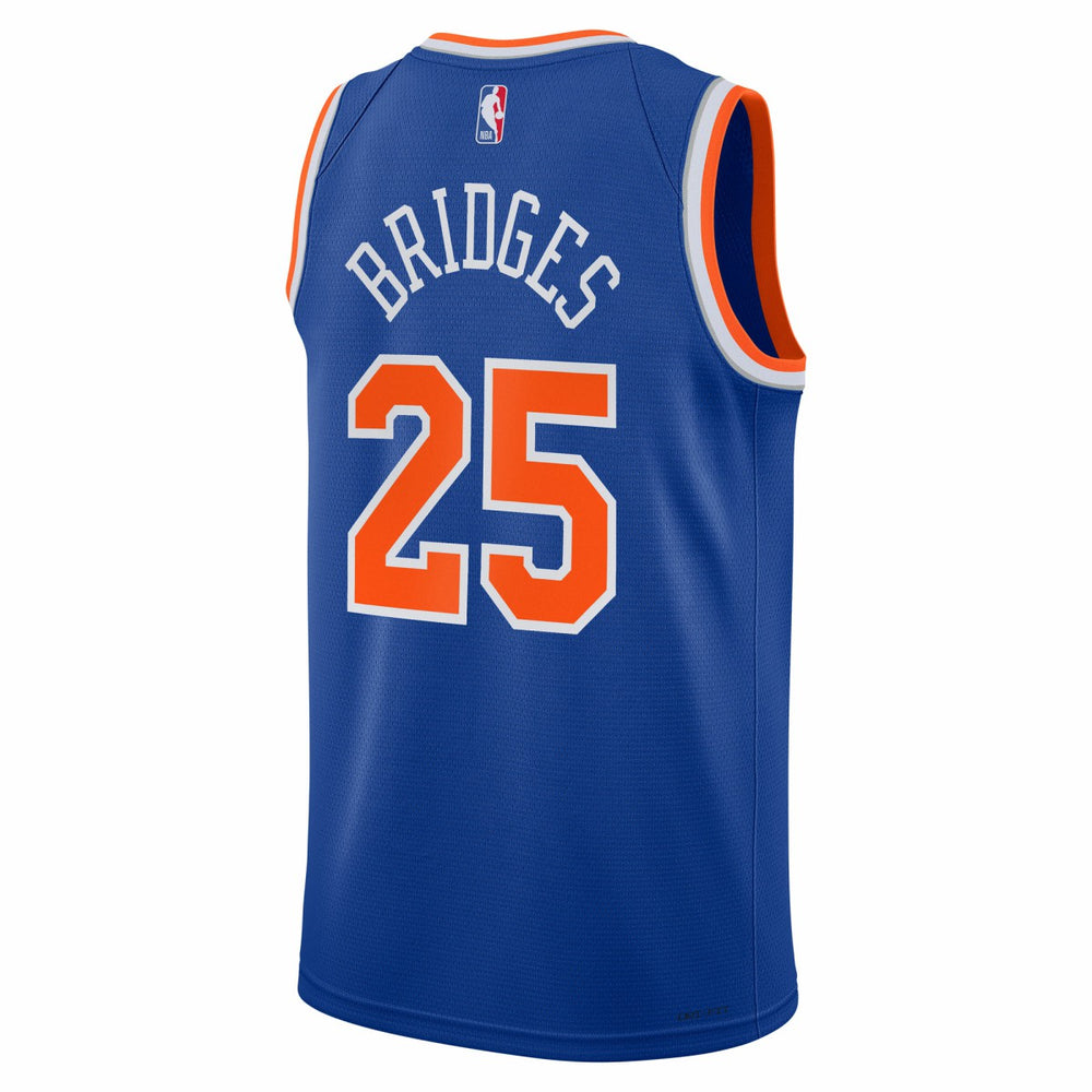 Mikal Bridges New York Knicks Youth Swingman Jersey - Icon Edition - Blue outlet