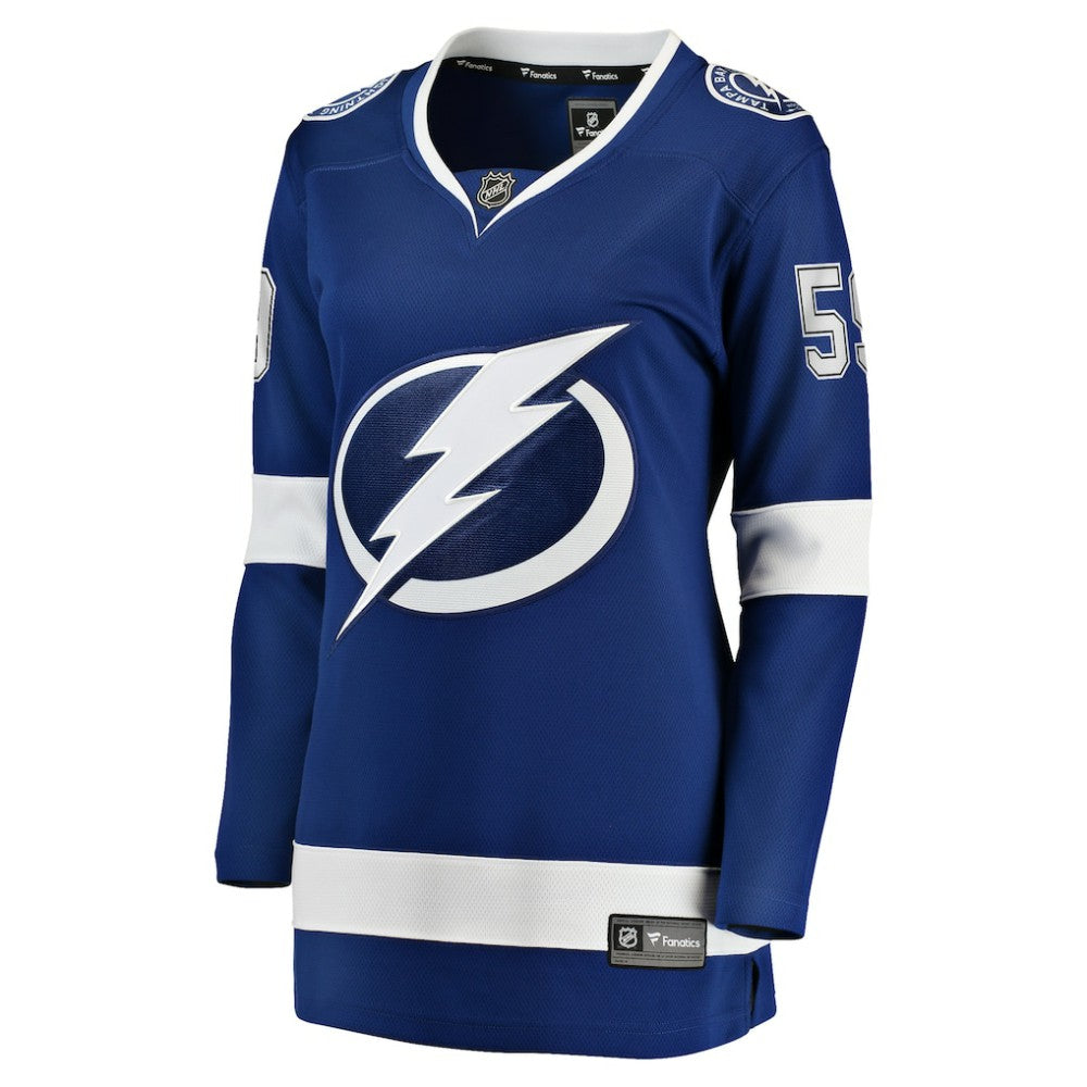 Jake Guentzel Tampa Bay Lightning Fanatics Women's Home Premier Breakaway Player Jersey Breakaway Jersey - Blue Jerseys