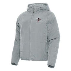 Atlanta Falcons Antigua Women's Universe Full-Zip Hoodie Jacket - Gray cheap