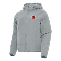 Cincinnati Bengals Antigua Women's Universe Full-Zip Hoodie Jacket - Gray on sale