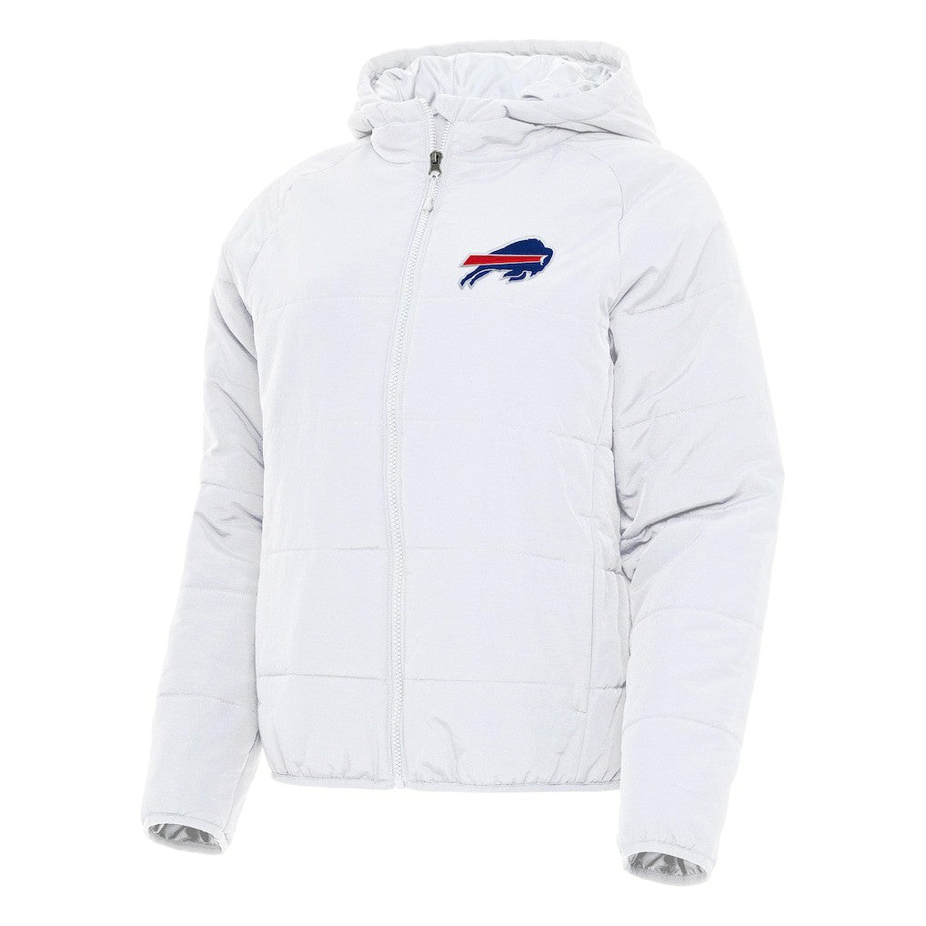 Buffalo Bills Antigua Women's Universe Full-Zip Hoodie Jacket - White for sale