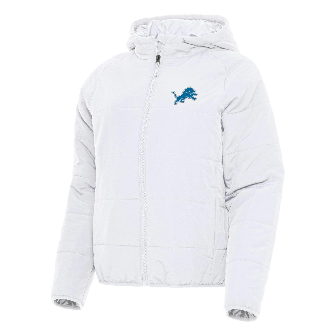 Detroit Lions Antigua Women's Universe Full-Zip Hoodie Jacket - White on sale
