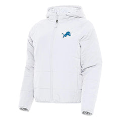 Detroit Lions Antigua Women's Universe Full-Zip Hoodie Jacket - White on sale