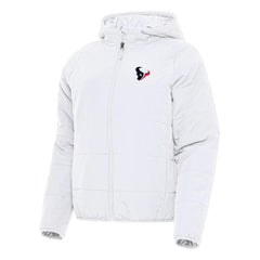 Houston Texans Antigua Women's Universe Full-Zip Hoodie Jacket - White sale