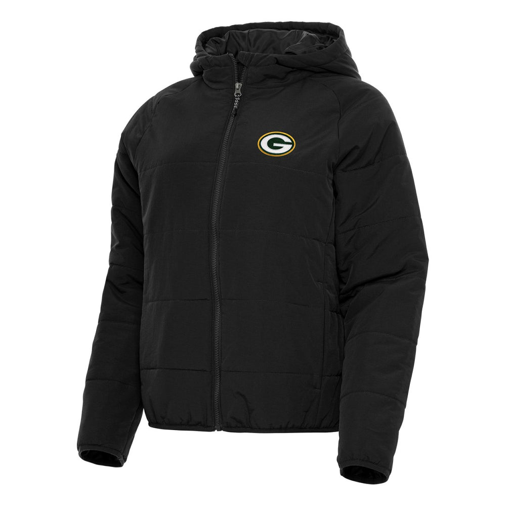 Green Bay Packers Antigua Women's Universe Full-Zip Hoodie Jacket - Black online