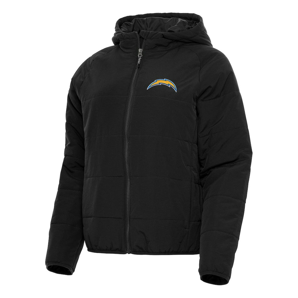 Los Angeles Chargers Antigua Women's Universe Full-Zip Hoodie Jacket - Black discount