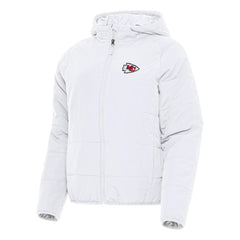 Kansas City Chiefs Antigua Women's Universe Full-Zip Hoodie Jacket - White discount