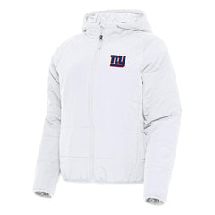 New York Giants Antigua Women's Universe Full-Zip Hoodie Jacket - White cheap
