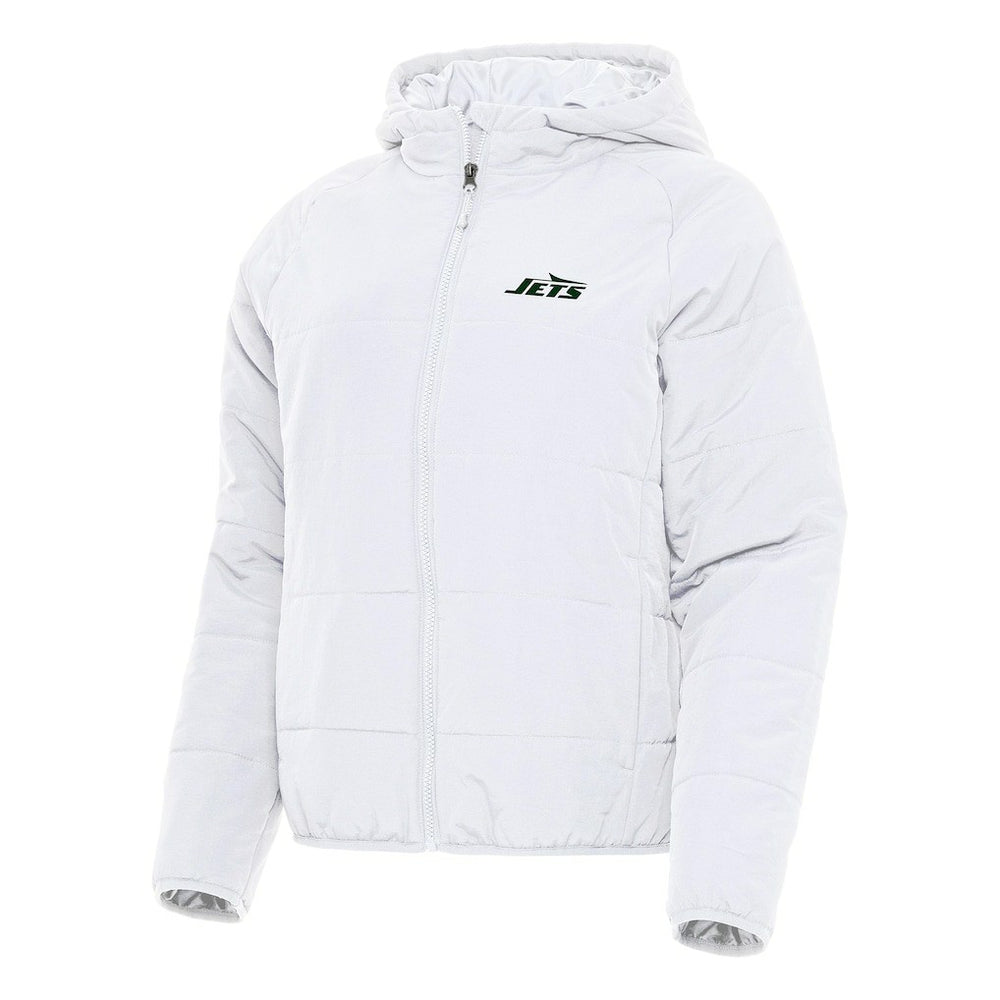 New York Jets Antigua Women's Universe Full-Zip Hoodie Jacket - White sale