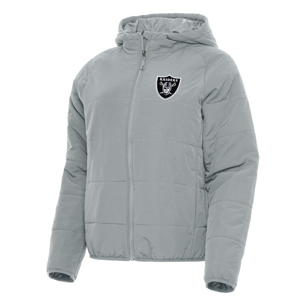 Las Vegas Raiders Antigua Women's Universe Full-Zip Hoodie Jacket - Gray online