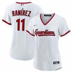 José Ramírez Cleveland Guardians Women's Home Replica Jersey White