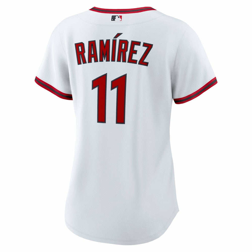 José Ramírez Cleveland Guardians Women's Home Replica Jersey White