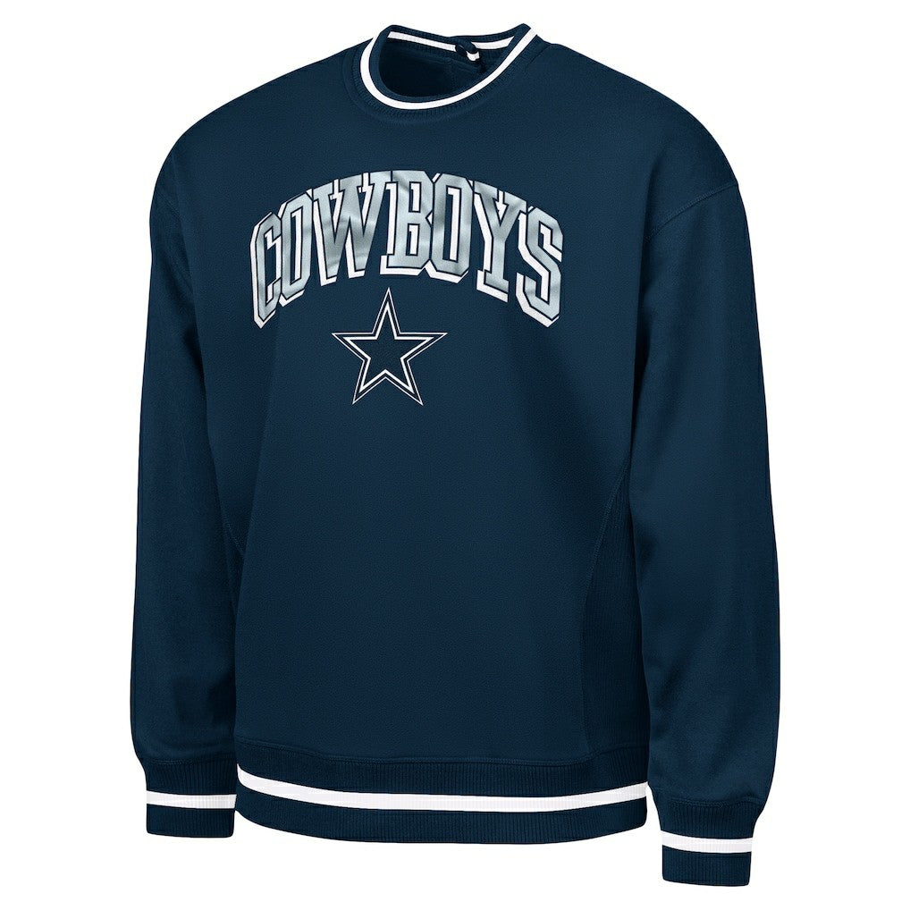 Dallas Cowboys G-III Sports by Carl Banks Adaptive Blocker Fleece Pullover Sweatshirt - Navy online