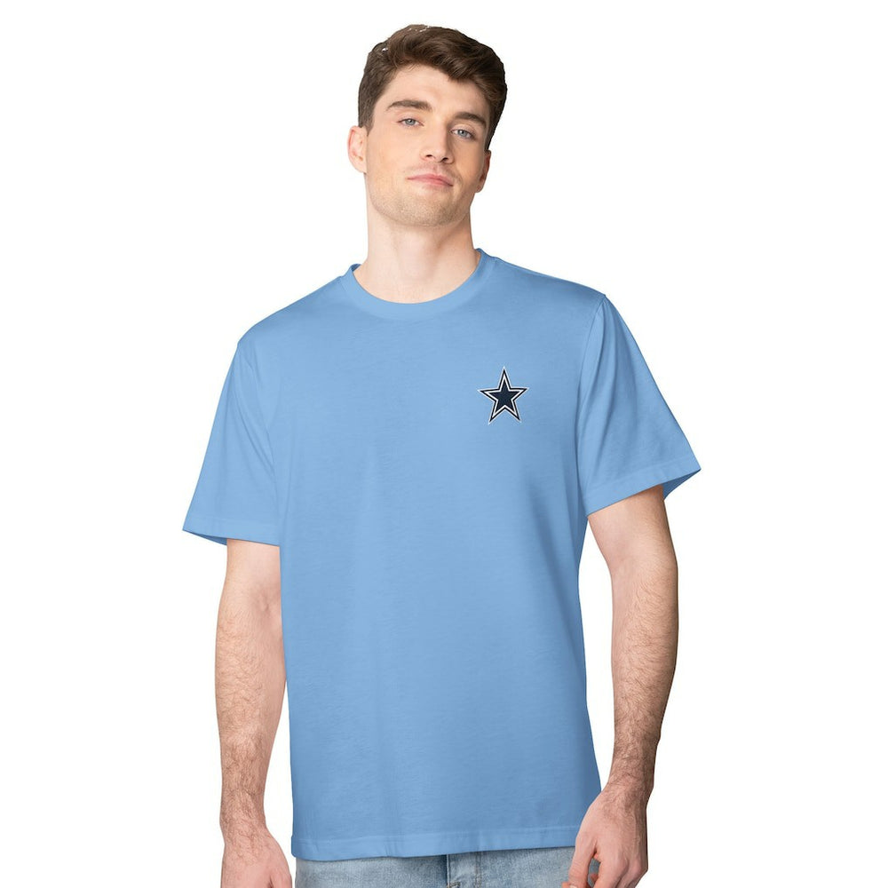 Dallas Cowboys Margaritaville Flip Flop T-Shirt - Light Blue sale