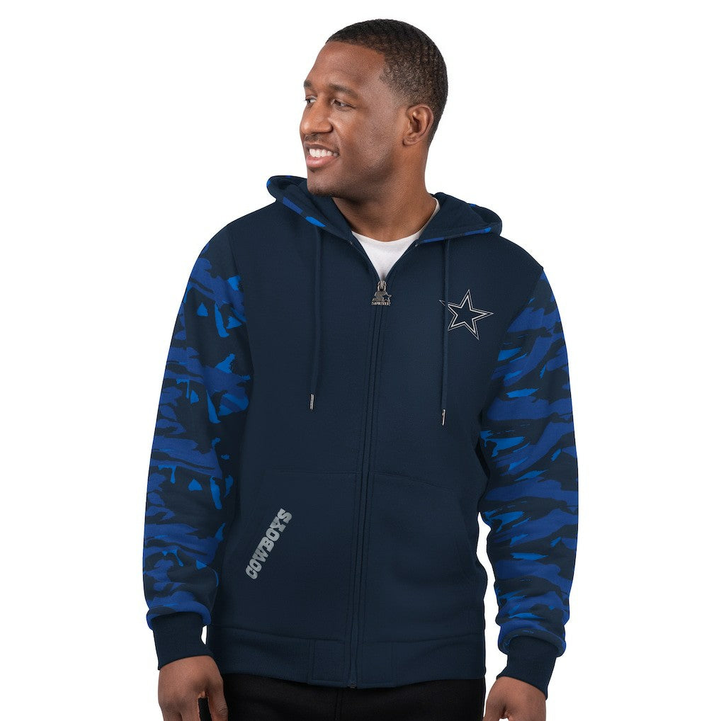 Dallas Cowboys Starter Thursday Night Gridiron Full-Zip Hoodie - Navy outlet