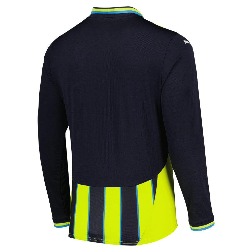 Manchester City 2024/25 Away Replica Long Sleeve Jersey - Navy discount