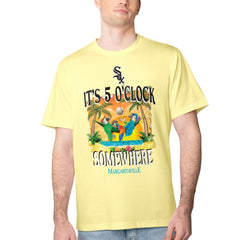 Chicago White Sox Margaritaville Five O'Clock Graphic T-Shirt Yellow