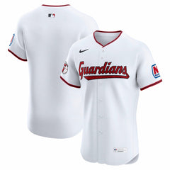 Cleveland Guardians Home  Elite Jersey White