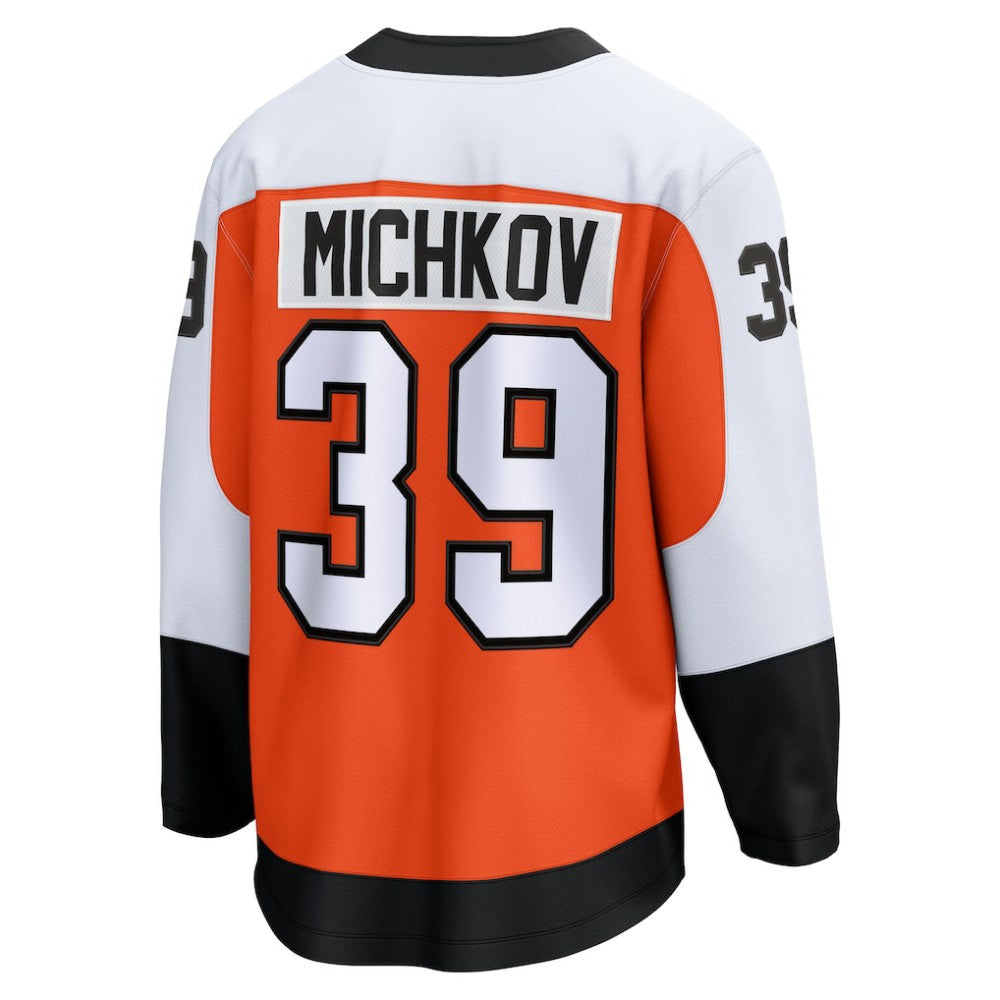 Matvei Michkov Philadelphia Flyers Fanatics Home Premier Breakaway Player Jersey - Orange Jerseys