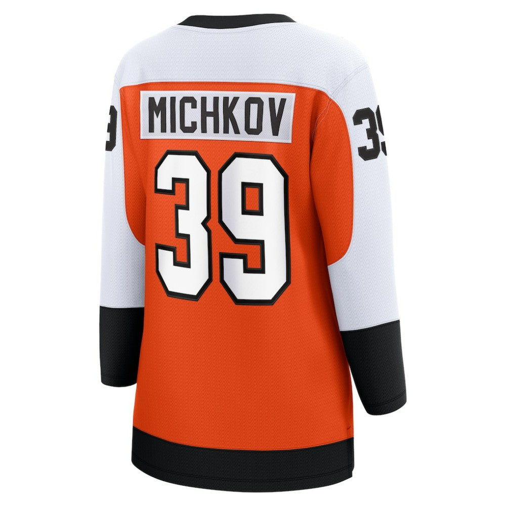 Matvei Michkov Philadelphia Flyers Fanatics Women's Home Breakaway Jersey - Orange Jerseys