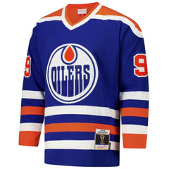 Wayne Gretzky Edmonton Oilers 1979-80 Power Play Jersey - Royal Jerseys