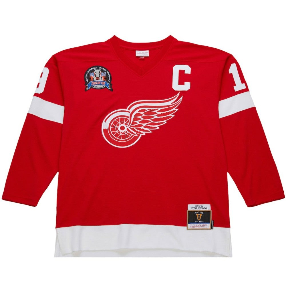 Steve Yzerman Detroit Red Wings 1996-97 Power Play Jersey - Scarlet Jerseys