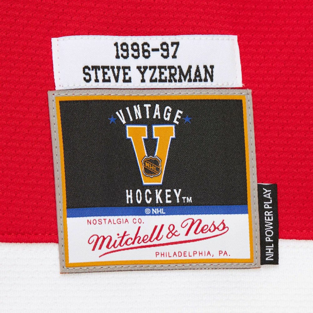 Steve Yzerman Detroit Red Wings 1996-97 Power Play Jersey - Scarlet Jerseys