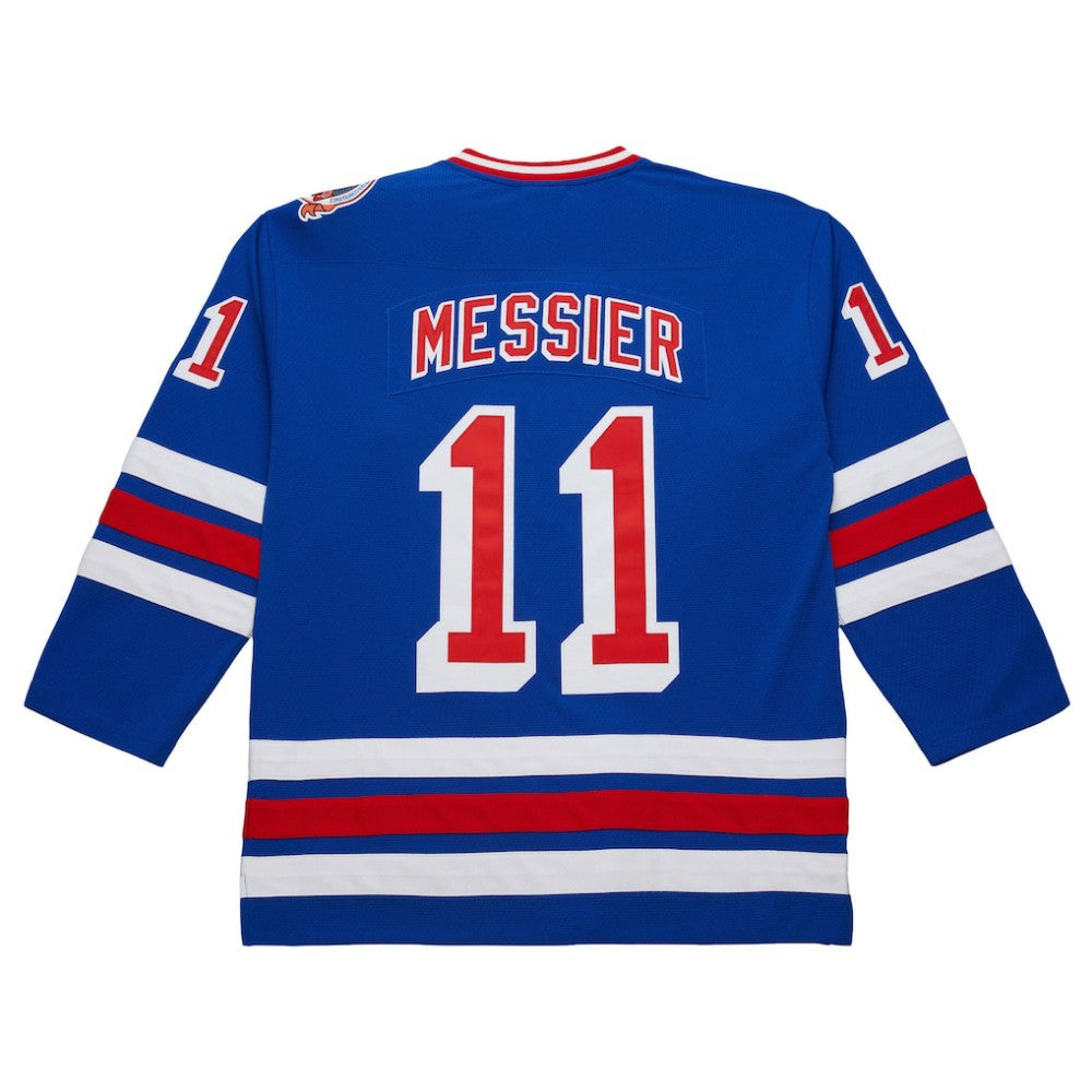 Mark Messier New York Rangers 1993-94 Power Play Jersey - Royal Jerseys