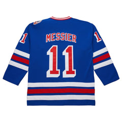 Mark Messier New York Rangers 1993-94 Power Play Jersey - Royal Jerseys