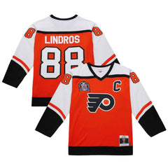 Eric Lindros Philadelphia Flyers 1996-97 Power Play Jersey - Orange Jerseys
