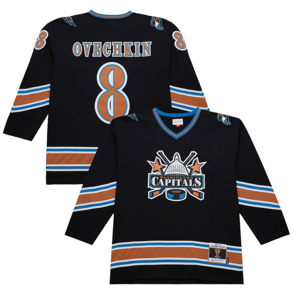 Alexander Ovechkin Washington Capitals Mitchell & Ness 2005/06 Power Play Jersey - Black Jerseys