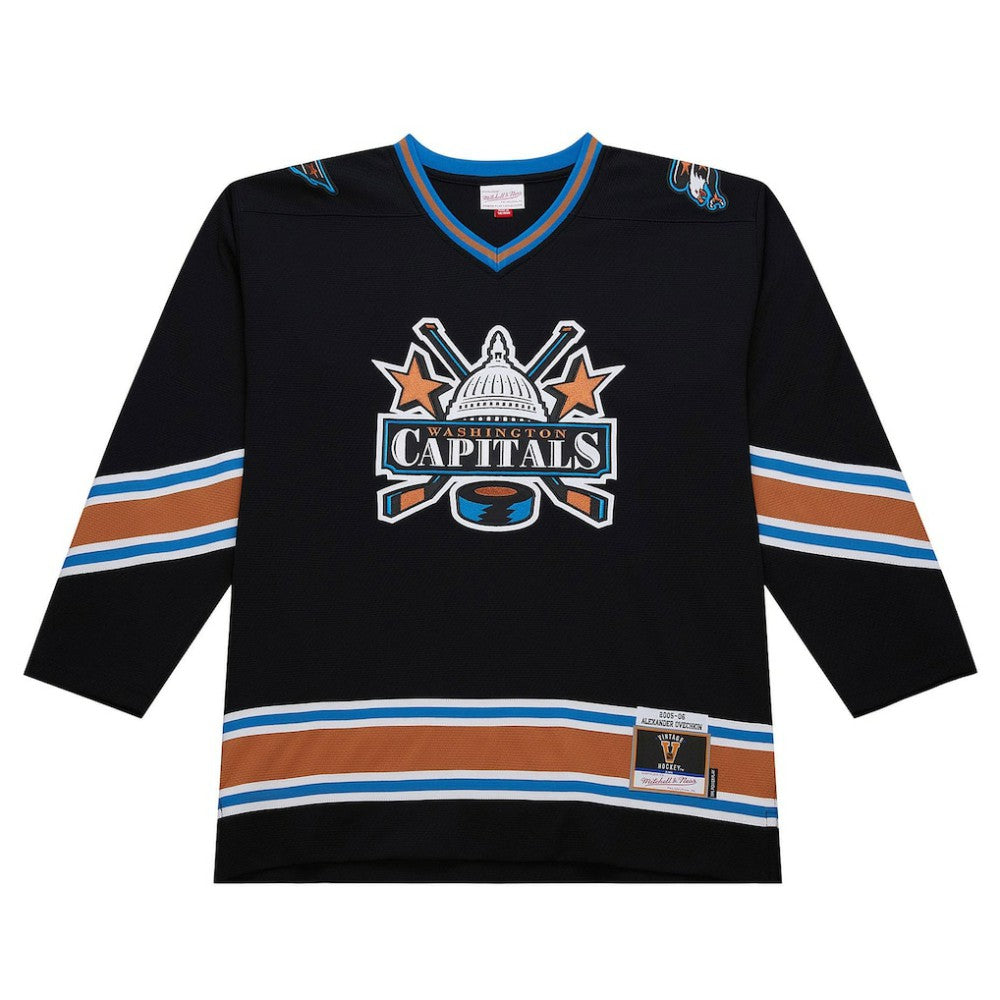 Alexander Ovechkin Washington Capitals Mitchell & Ness 2005/06 Power Play Jersey - Black Jerseys