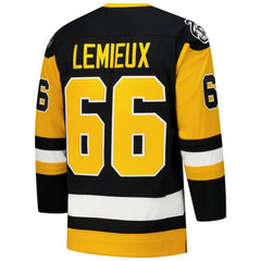 Mario Lemieux Pittsburgh Penguins 1991-92 Power Play Jersey - Black Jerseys