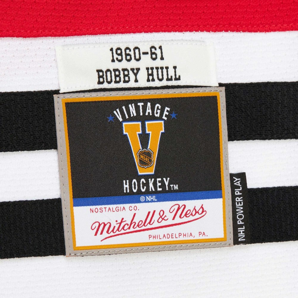 Bobby Hull Chicago Blackhawks 1960-61 Power Play Jersey - Scarlet Jerseys
