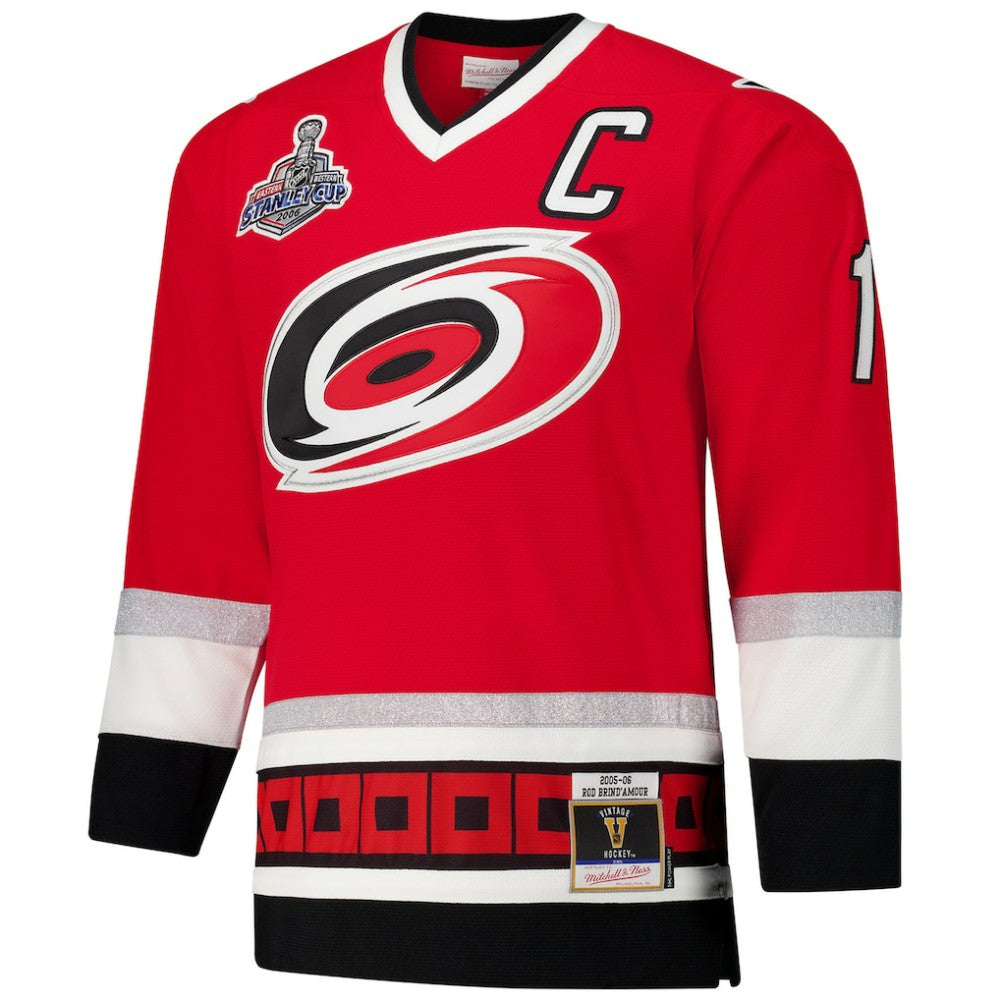 Rod Brind'Amour Carolina Hurricanes 2005-06 Power Play Jersey - Red Jerseys
