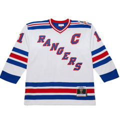 Mark Messier New York Rangers 1993-94 Power Play Jersey - White Jerseys