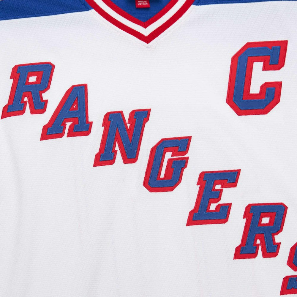 Mark Messier New York Rangers 1993-94 Power Play Jersey - White Jerseys