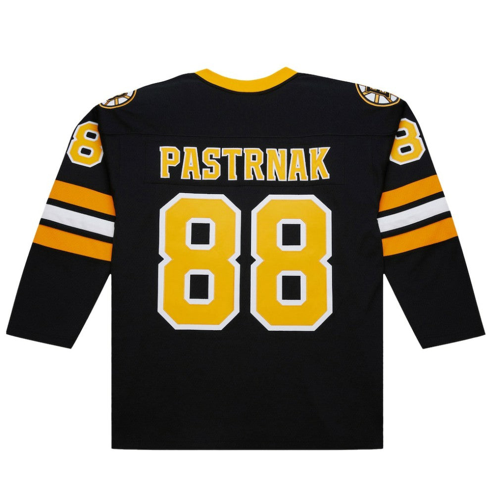 David Pastrnak Boston Bruins 2014-15 Power Play Jersey - Black Jerseys