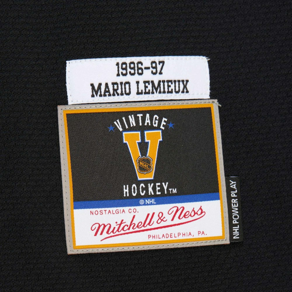 Mario Lemieux Pittsburgh Penguins 1996-97 Power Play Jersey - Black Jerseys