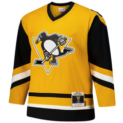 Mario Lemieux Pittsburgh Penguins 1984-85 Power Play Jersey - Gold Jerseys