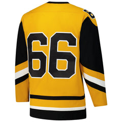 Mario Lemieux Pittsburgh Penguins 1984-85 Power Play Jersey - Gold Jerseys