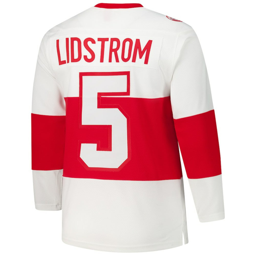 Nicklas Lidstrom Detroit Red Wings 2008-09 Power Play Jersey - White Jerseys