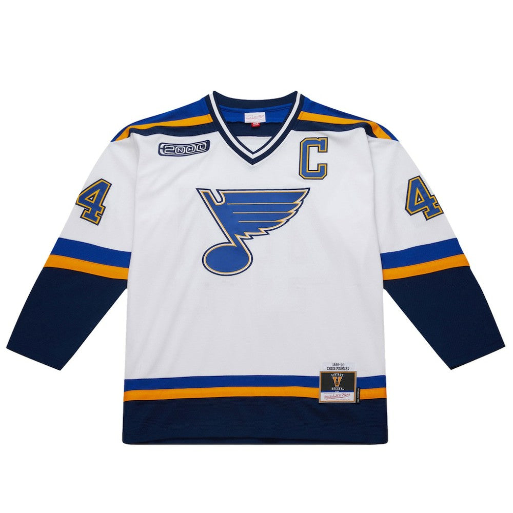 Chris Pronger St. Louis Blues 1999-00 Power Play Jersey - White Jerseys