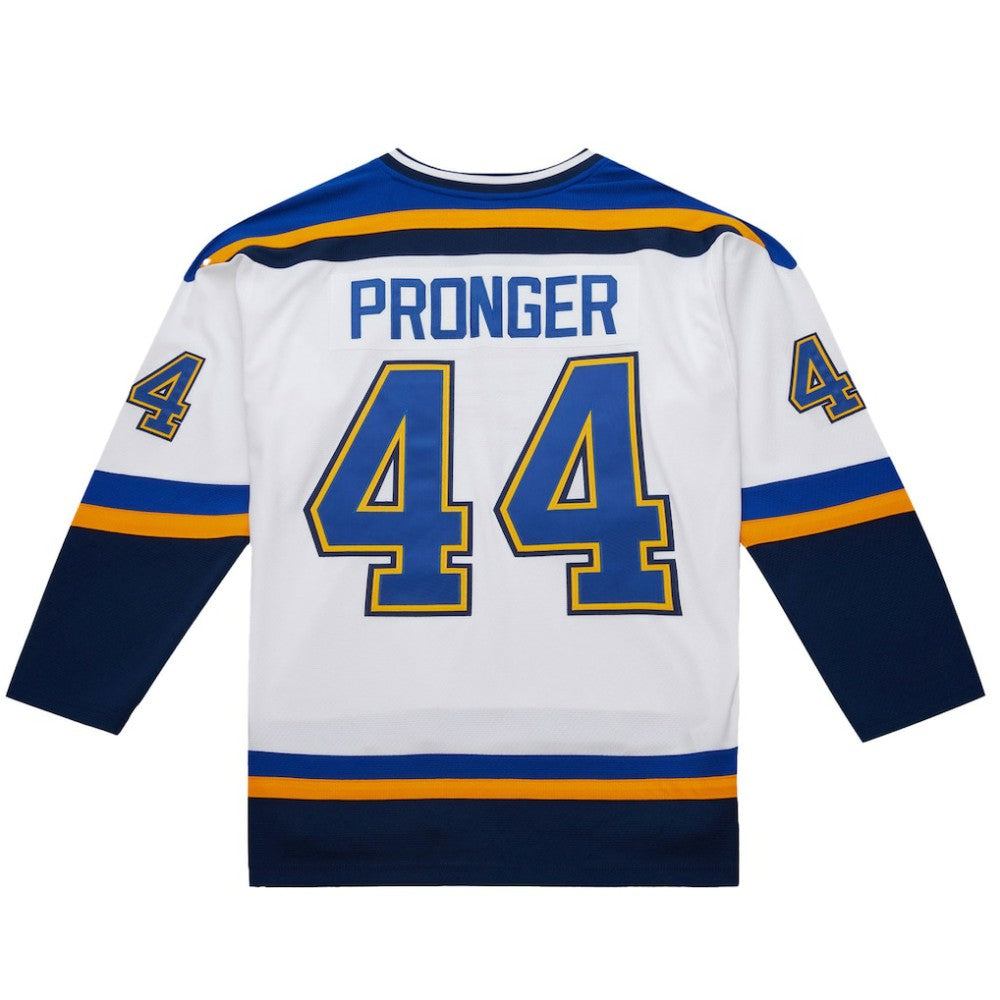 Chris Pronger St. Louis Blues 1999-00 Power Play Jersey - White Jerseys
